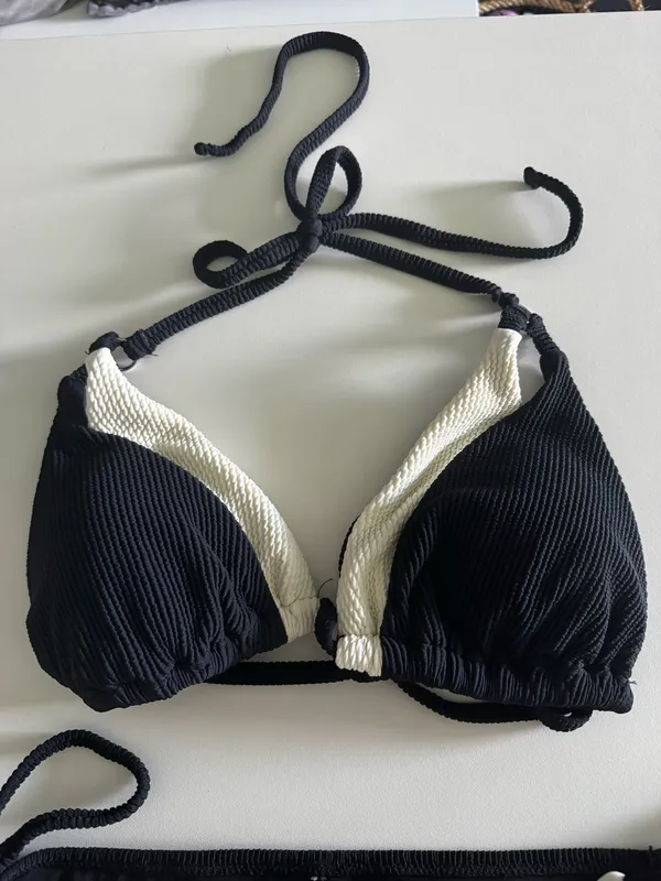 Monochrome Play Colorblock Bikini size medium CUPSHE NWOT  - Image 4