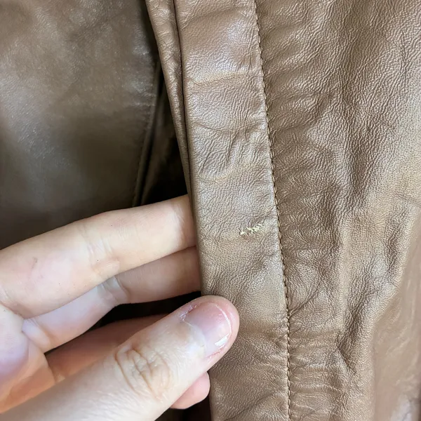 Berman's the leather experts made in korea bomber jacket full zip women's 12 - Image 10