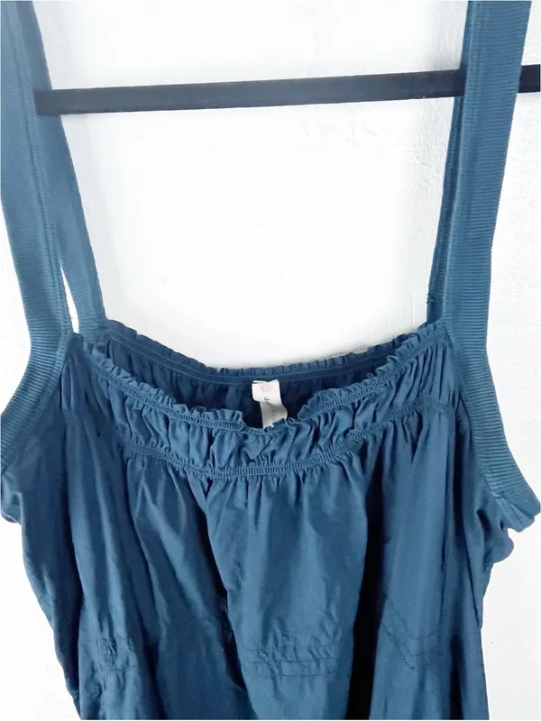 ANTHROPOLOGIE DAILY PRACTICE Keeseville Sleeveless Smocked Dress Large Boho - Image 5