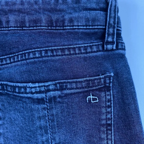 Rag & Bone Cate Mid-Rise Ankle Skinny Jeans Womens 25 Blue Medium Wash Denim‎ - Image 4