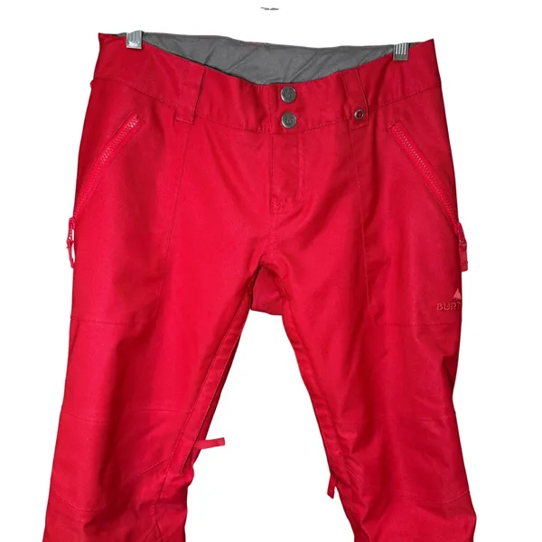 Burton‎ Indulgence Snowboard Pants Ski Winter Red Size Small - Image 2