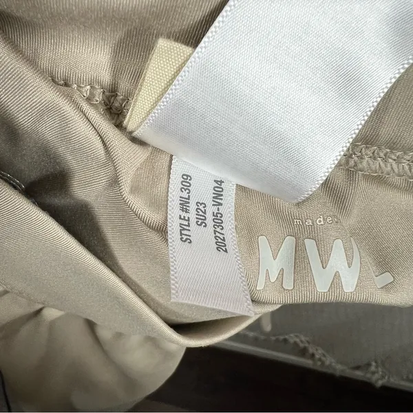 Madewell MWL Tan‎ Cream Flex Wrap Skort - Image 9