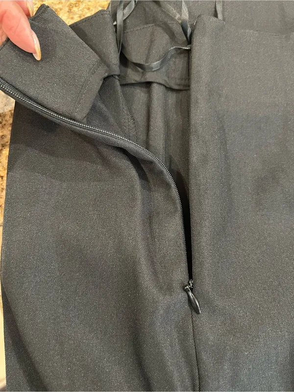 Commense Button Split Sleeveless Pants Set | Black | Size Medium | Sold Out NWT - Image 15