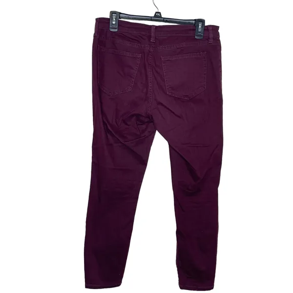 Gap Women's Favorite Jegging Mom‎ Jeans Mid-Rise Stretch Cotton Purple Size 8/29 - Image 10