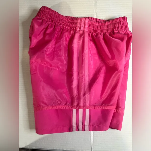 Adidas 2 In 1 Women's Pink Shorts‎ Relaxed Fit Size XS Active Sports Running - Image 10