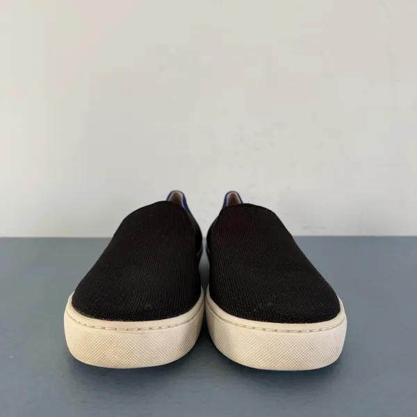 Rothy's The Original Slip On‎ Black Washable Knit Sneakers - Image 3