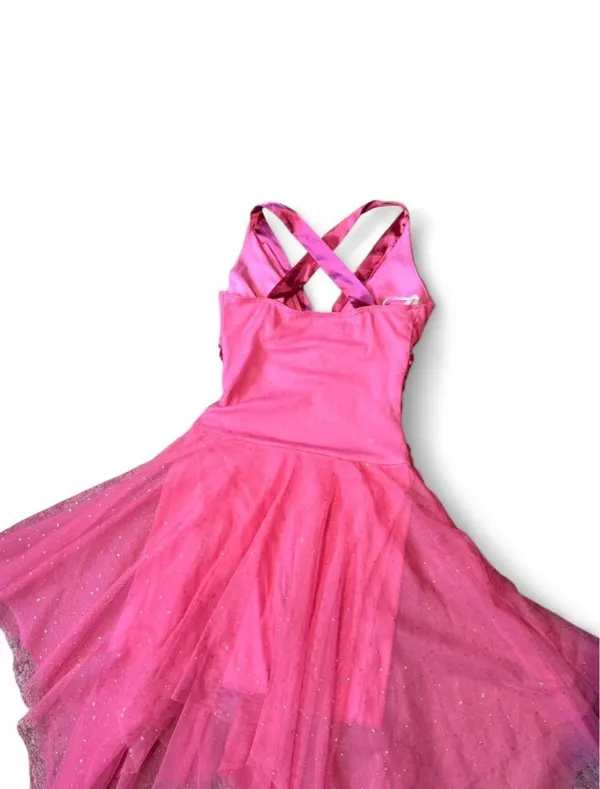 Hot Pink Tulle Coquette Dress | Fairycore Princess Prom Dress XS/S Petite - Image 9