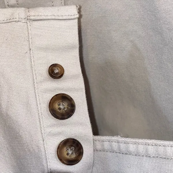 Duluth Trading Co Work Shirt Large‎ Tall Button Front Utility Shirt - Image 4