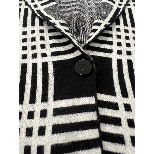 Sioni Anthropologie Size XS Long Sleeve Button Front Cardigan 2 Pockets‎ Classic - Image 10