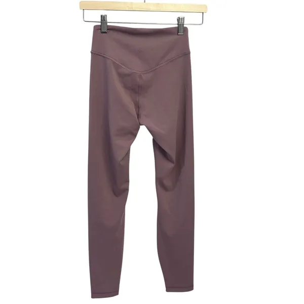 Lululemon Wunder Under SmoothCover High-Rise Tight 25" lavander lux Size 4 NWT - Image 3