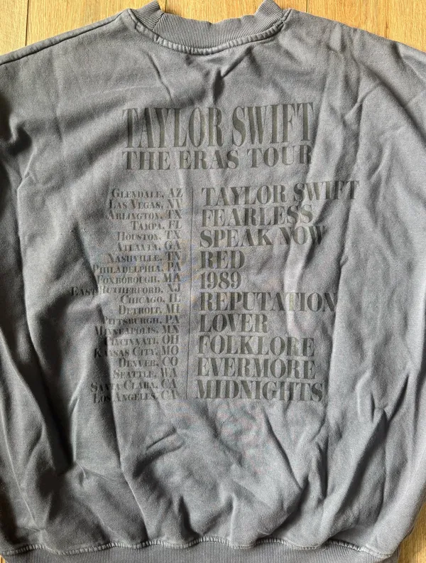 Taylor Swift Eras Tour Sweatshirt - Image 2