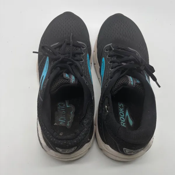 Brooks Ariel 20 Womens Running Shoes Black Teal Size 8.5 B - Image 10