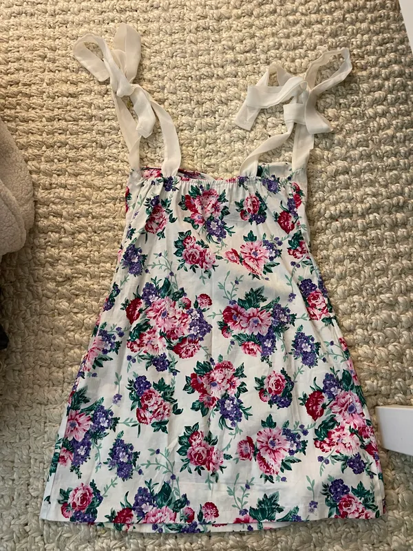 Mini Dress Floral Multi - Image 4