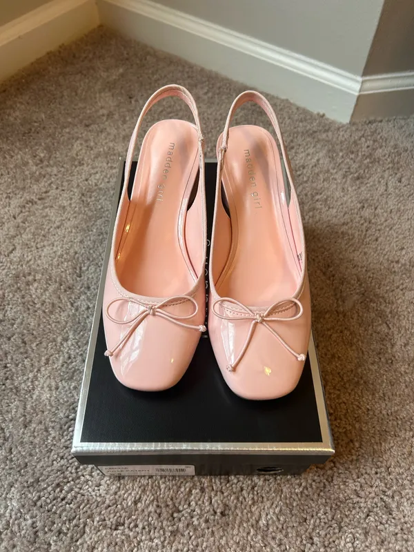 Light Pink Madden Girl Heels - Image 3