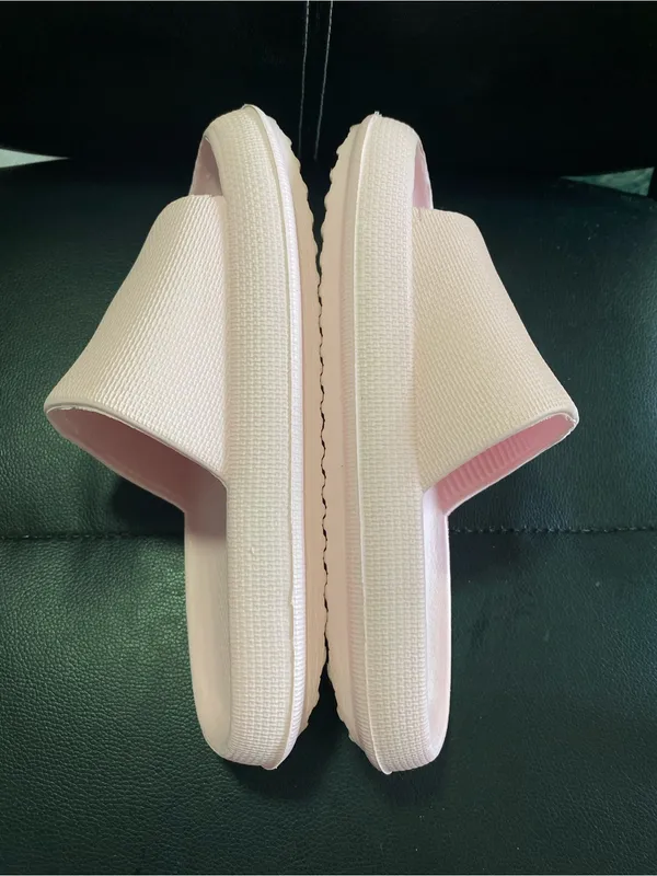 Unbranded Pink Foam Slide Sandals - Lightweight Comfort Size 6-7 - Image 5