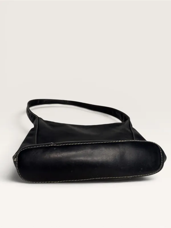 Fossil Black Leather Shoulder Bag - Image 3