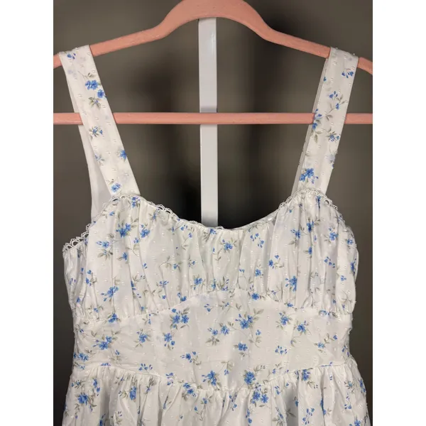 Altar'd State Milkmaid Bow‎ Back Mini Dress NWT Cottagecore LoveShake Fancy Vibe - Image 3