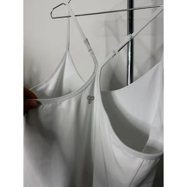 TnAction Active Dress White Mini Racerback Tennis Dress M - Image 4