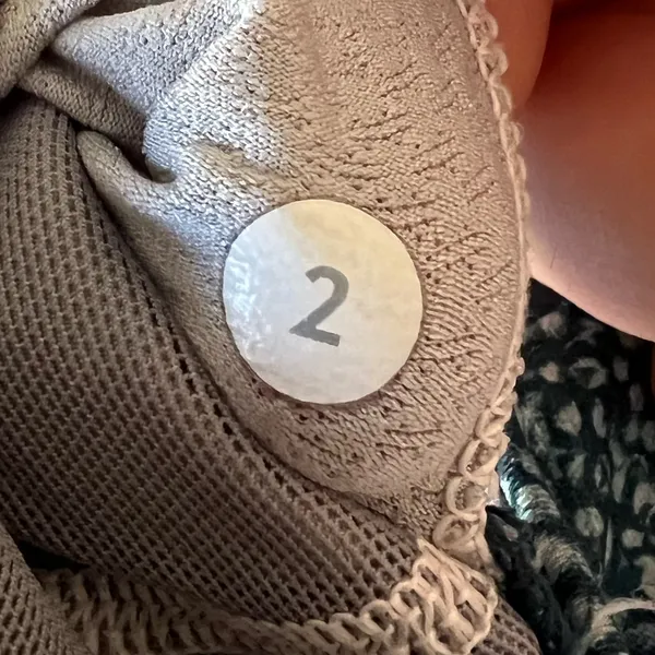 Lululemon Free to Be Bra Pebble Print Parfait Pink Alberta Lake Sports Bra - Image 7