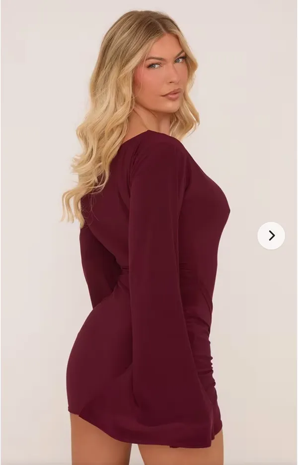 EGO Long flare dress - Image 3