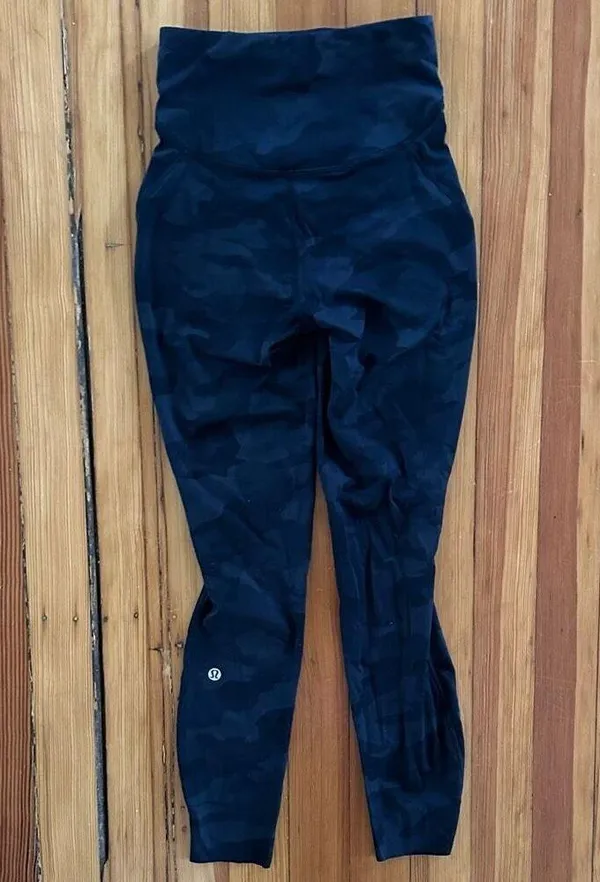 Lululemon Base Pace High-Rise Running Tight 25" in Heritage 365 Camo Deep Coal M - Image 3