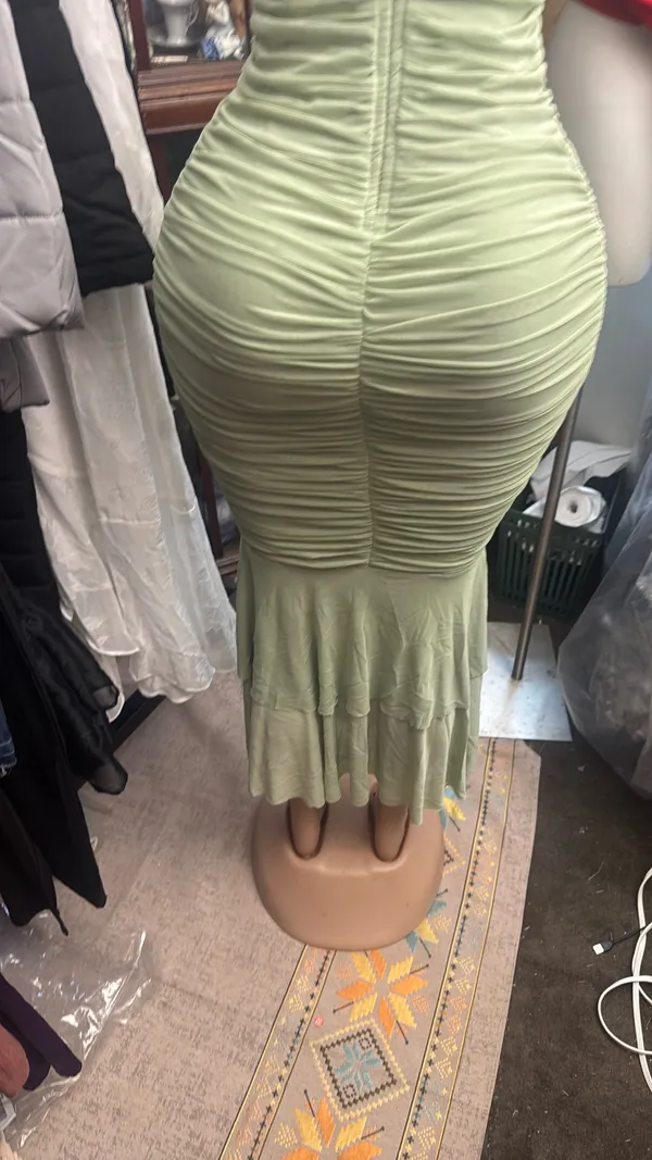 New size extra small but it will fit a medium too Green - Image 2