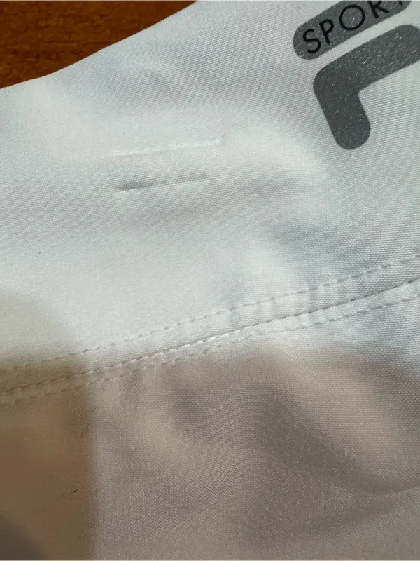 Fila White Women's Athletic Skort with Zip Pocket NWT medium - Image 4