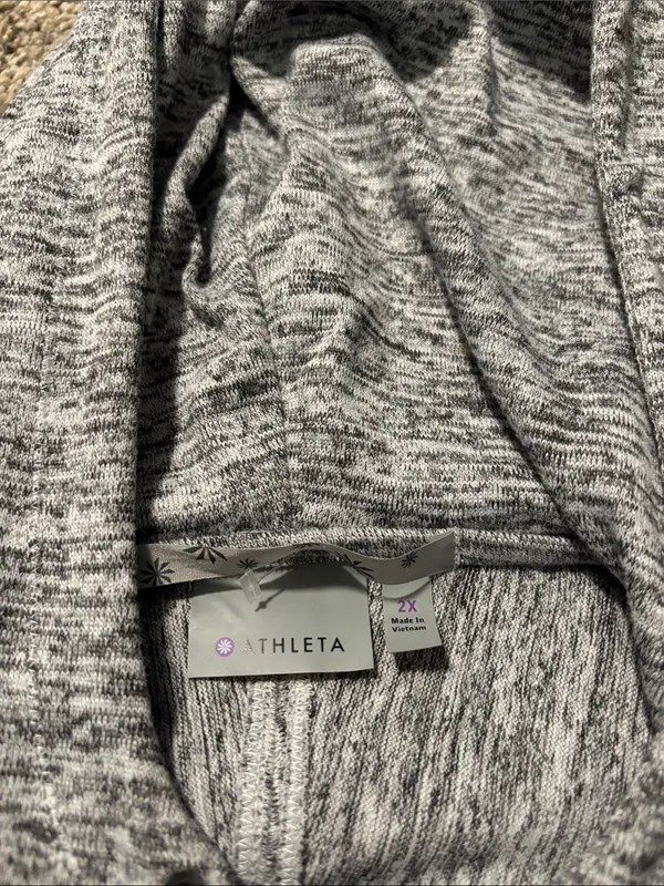 Athleta Full Zip Hoodie size 2X - Image 2