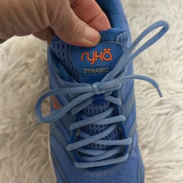 Ryka Dynamic Womens Cross Trainer blue Mesh Lace Up Sneakers Size 8.5 - Image 6