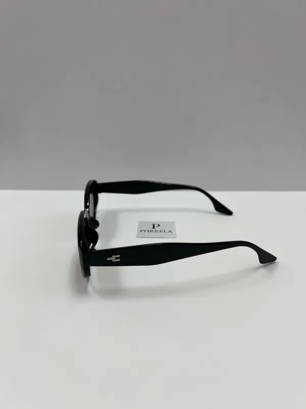 Retro oval sunglasses /90s brown oval sunglasses - Image 3