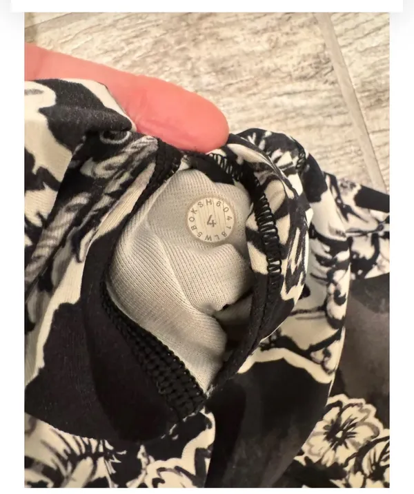 Lululemon Wunder Under High-Rise Tight *Engineered Full-On Luxtreme 28" Painted Paisley Wunder Under Silver Ice Black - Image 5