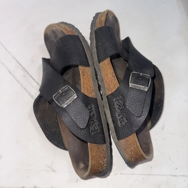 Birkenstock Birki's Black Criss Cross Strap Sandals EU: 39 US Size W8 M6 - Image 16