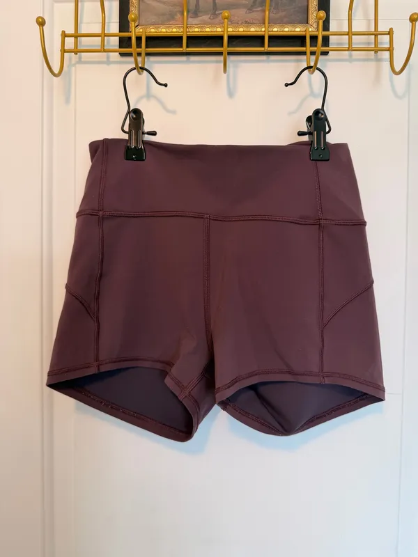 Lululemon Workout Gym Shorts Yoga Booty - Image 2