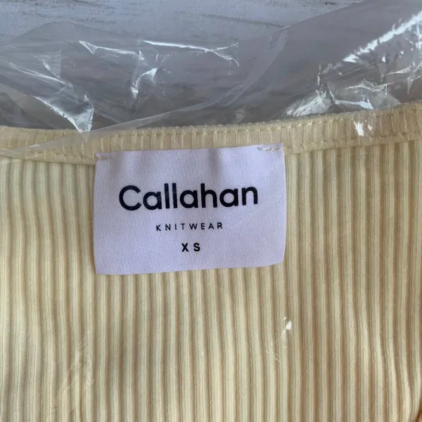 NWT Callahan Knitwear Vera Top in‎ Creme - Image 7