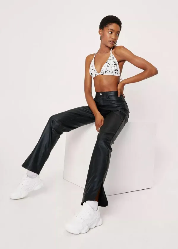Nasty Gal Leather Pants - Image 7