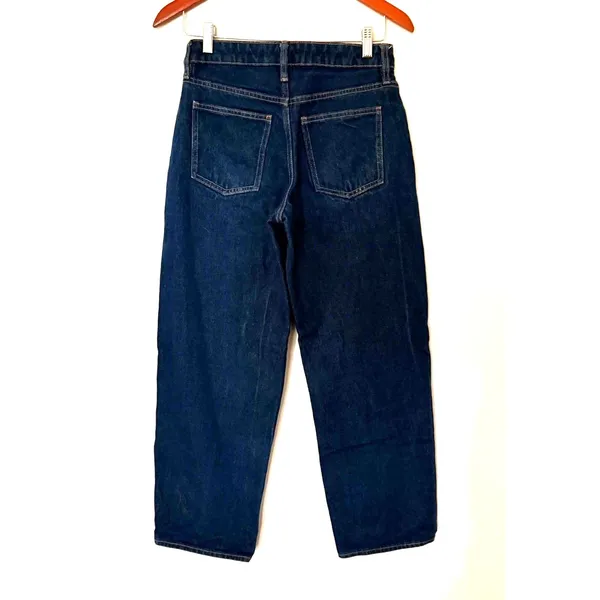 Aritzia Denim Forum Kai Mid Rise Baggy Barrel Jeans Heavyweight Pure Cotton 25 - Image 3