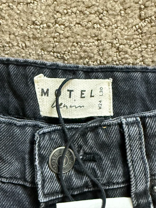 Motel Rocks Parallel Low-Rise Jeans - Image 5