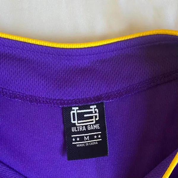 Aeropostale Lakers Button-Up Jersey - Image 8