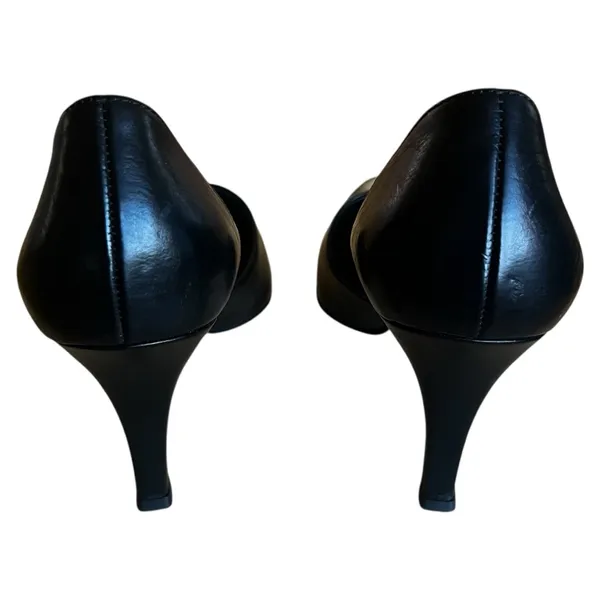Paul Green Black Leather Pumps - Image 3