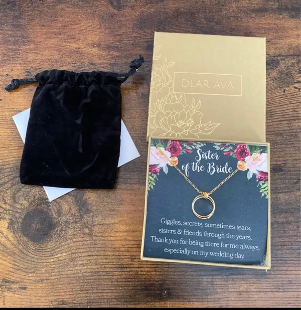 Sister of the Bride Necklace - Image 2