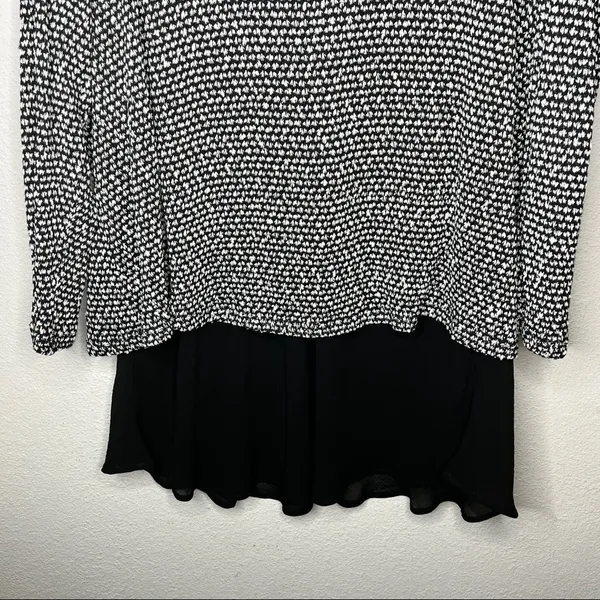 Bobeau Tunic Dress Top - Image 2
