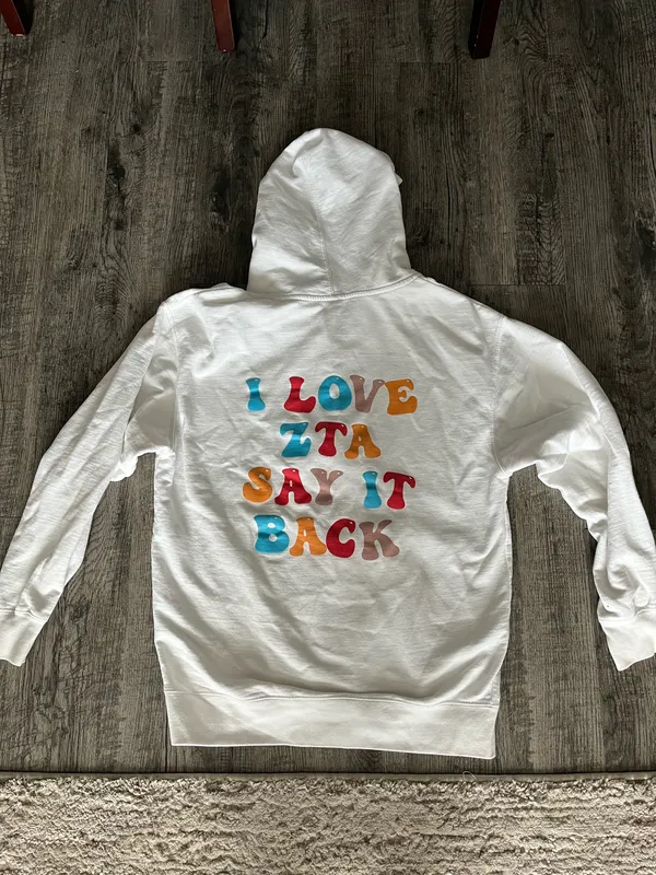 Zeta tau alpha zip-up hoodie - Image 2