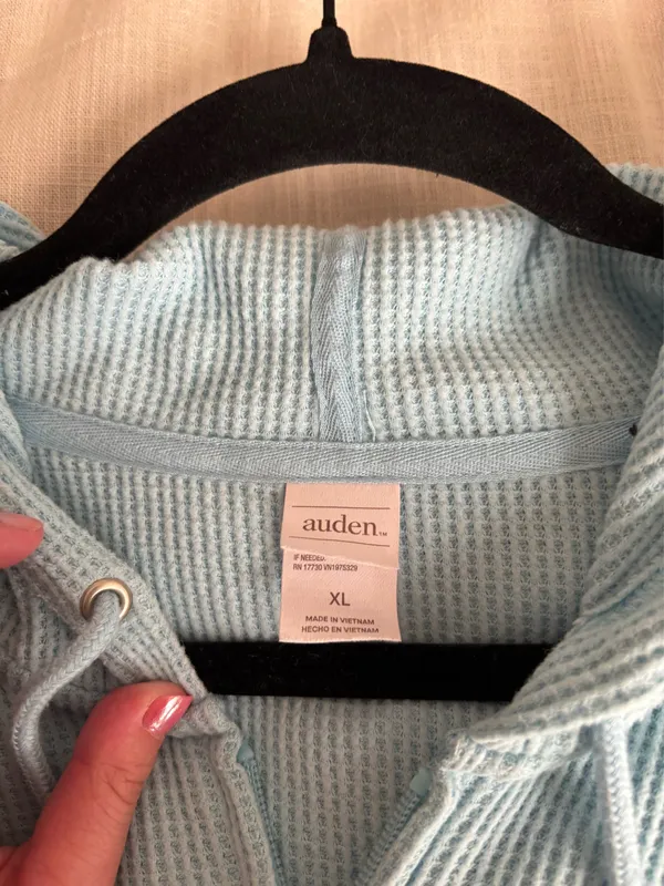 Target Auden Waffle Zip Up - Image 3