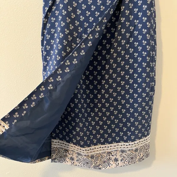 Women's Vintage 100 Silk 2 Piece Set Skirt Wrap Boho Harris Wallace 8 P Classic - Image 8
