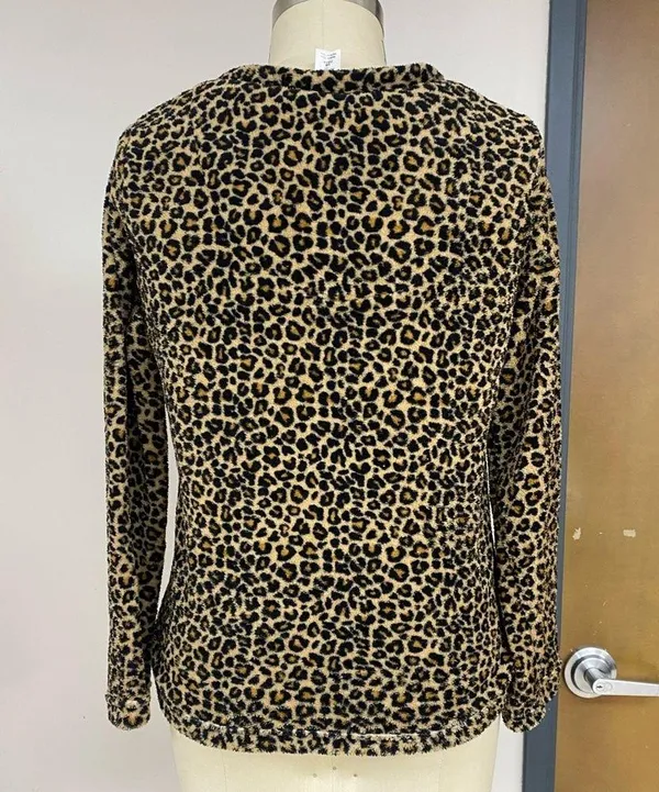 Leopard Pajama Set L 12 - Image 9