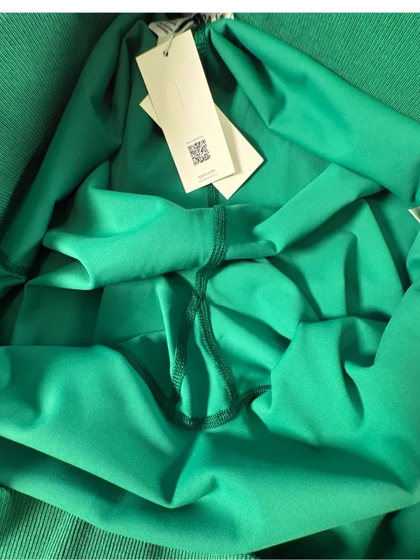 NWT SPANX AirEssentials Pique Skort 3X Field Green Athletic Tennis Golf Skirt - Image 5