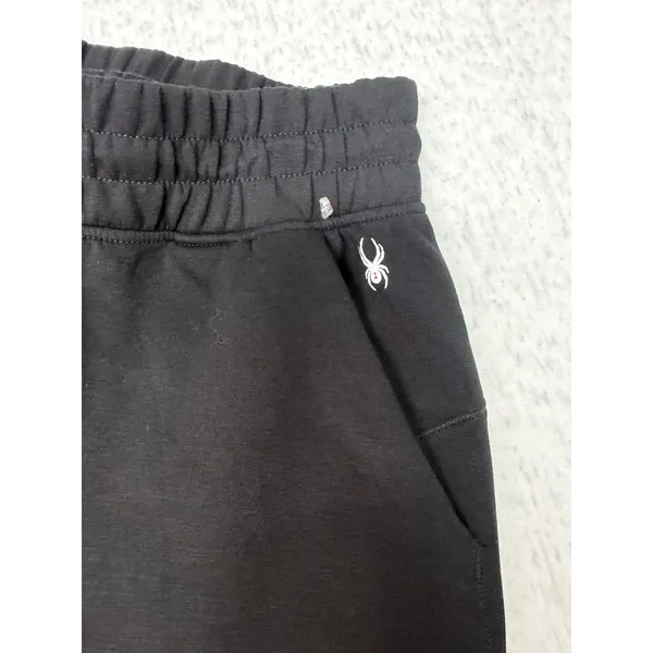 Spyder Active Womens Black Joggers Sweatpants Small Elastic Waist‎ Pockets NWOT - Image 3