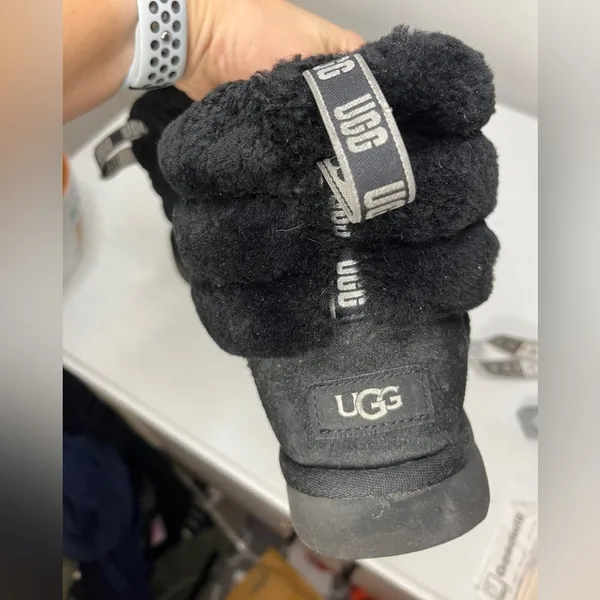 UGG Fluff Mini Quilted Bootie Sz 38 EU, US 7.5 - Image 5