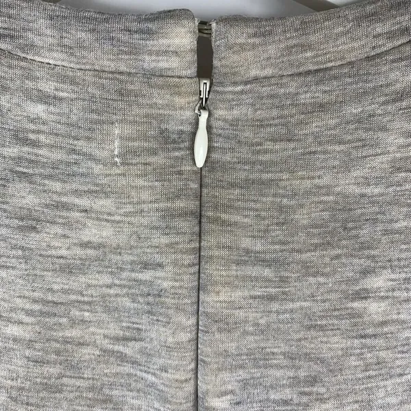 Madewell Size XXS Dress The Anytime Scuba Sleeveless Heather Gray Casual Women’s - Image 6