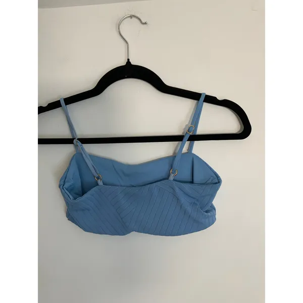 L*Space Blue Rebel Bikini‎ Top size medium - Image 2